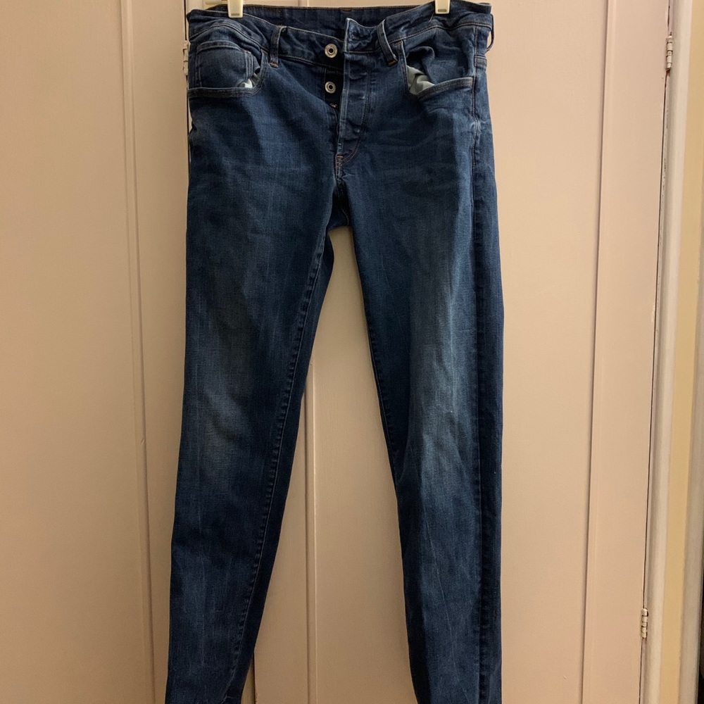 G Star Raw 3301 Deconstructed Slim Mens Jeans